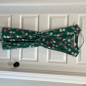 Staccato large green dress